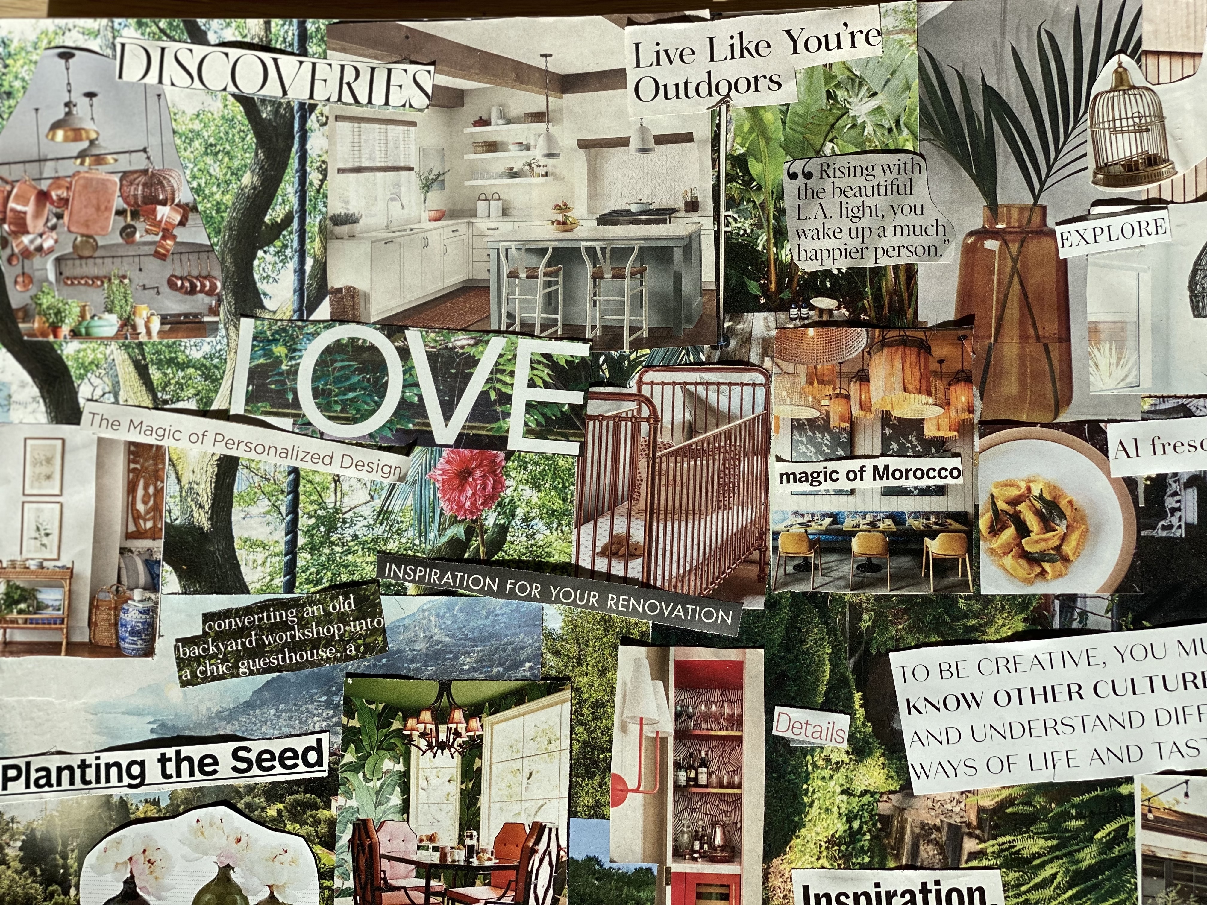 Lindsay Thomas Milley Growing Home Vision Board