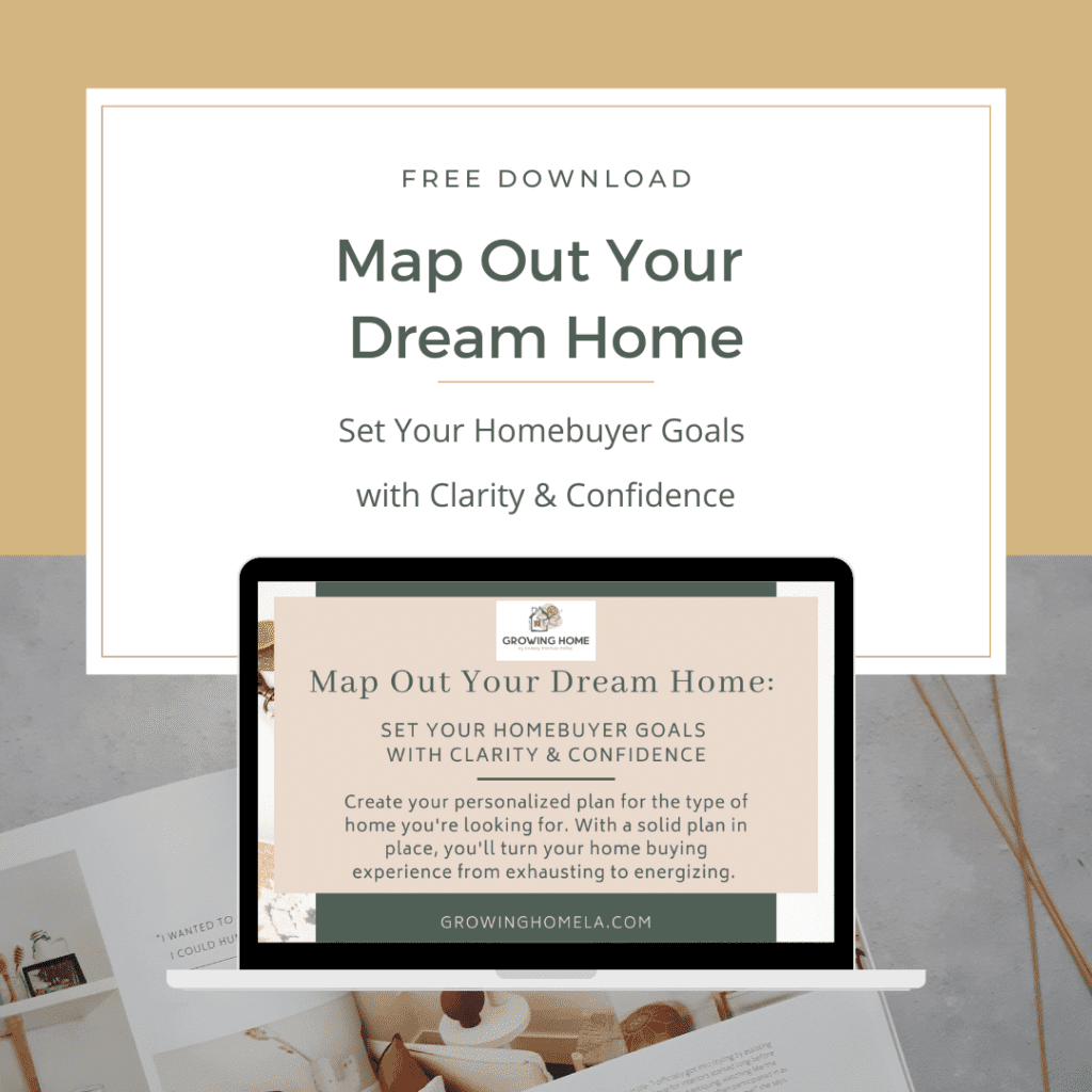 Map Out Your Dream Home workbook image